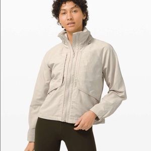 Lululemon NWT Always Effortless Jacket (Dune)